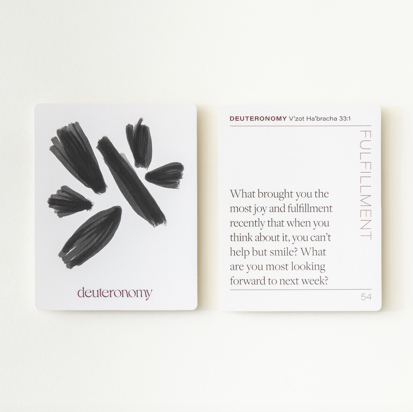 Oneg Shabbat Conversation Cards