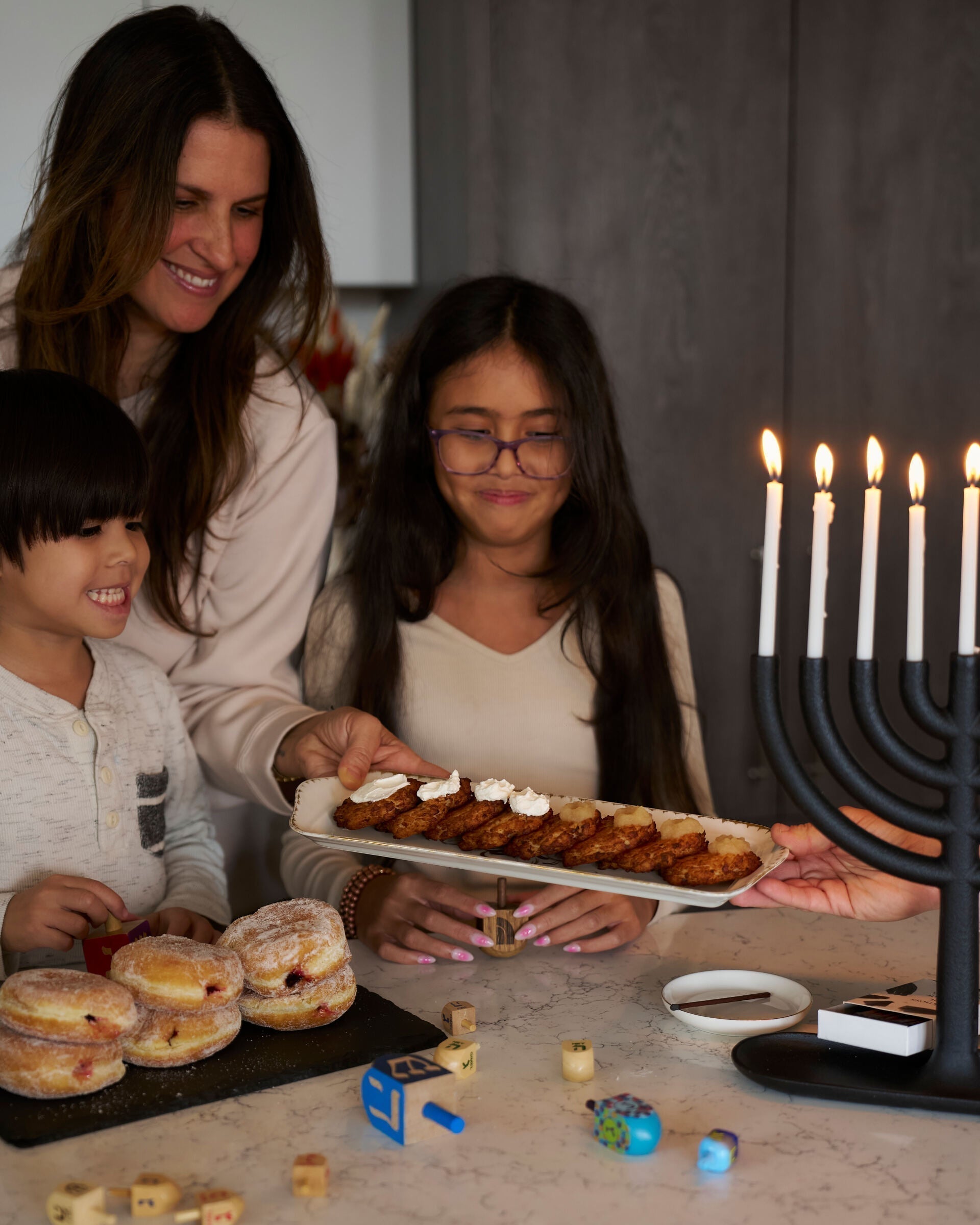 Hanukkah decorations