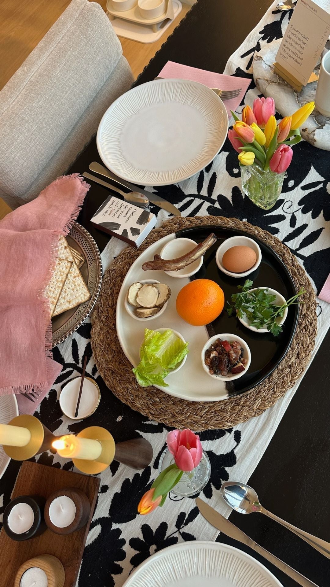 what goes on a seder plate