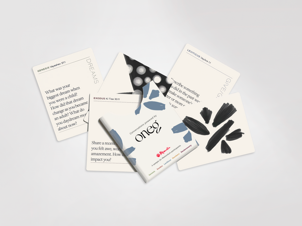 Custom conversation card deck for Momentum