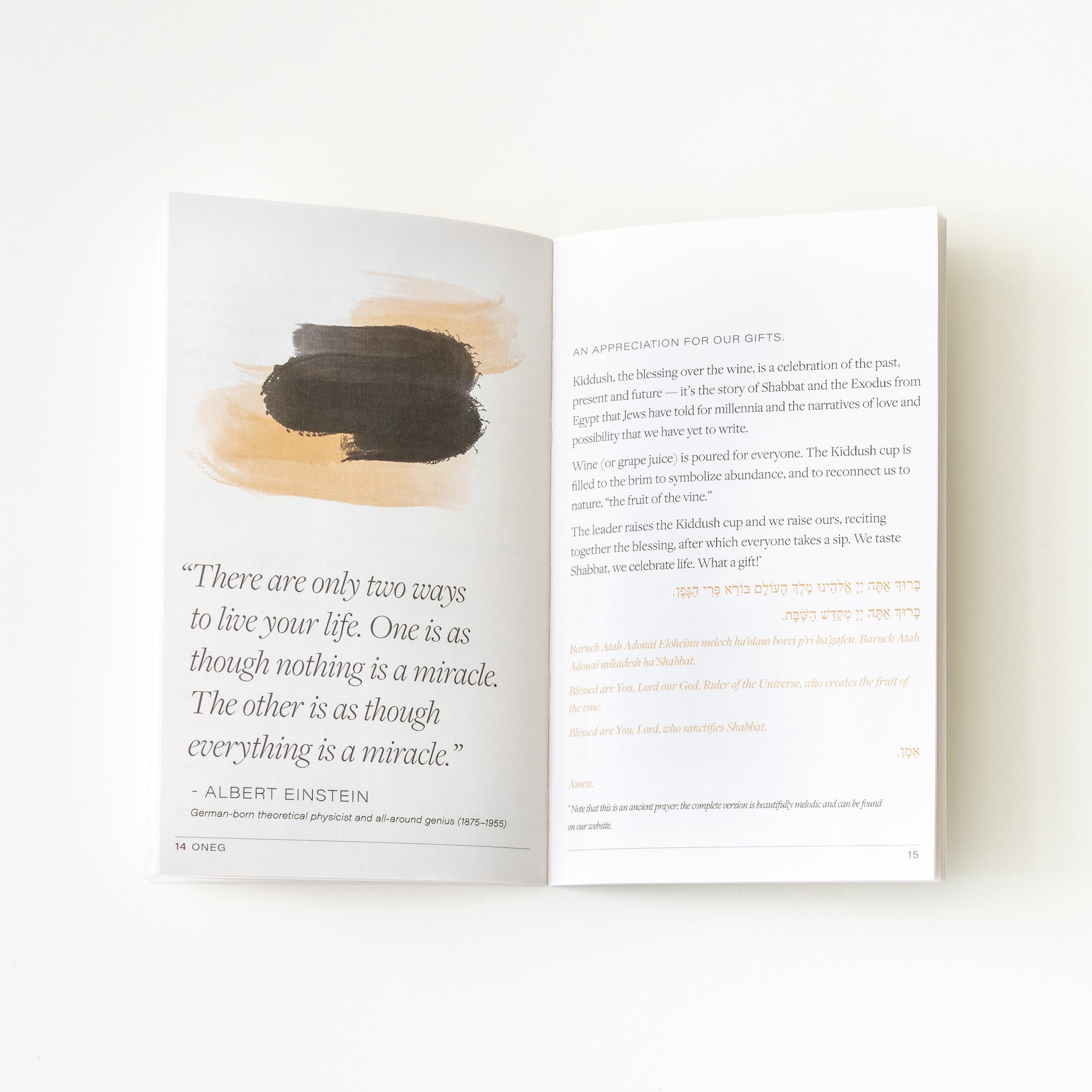 Oneg Shabbat Guidebook